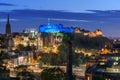 View of Edinburgh Scotland UK Royalty Free Stock Photo