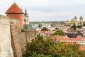 View from the Eger Castle in Hungary Royalty Free Stock Photo