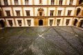 View at Eggenberg palace courtyard tourist spot, famous travel destination in Styria Royalty Free Stock Photo