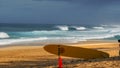 View from ehukai beach park and pipeline looking towards sunset beach