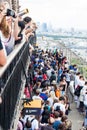 The view from the Eiffel Tower across the river Seine