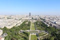 View from the Eiffel Tower