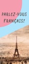 Do you speak French, in mobile stories format