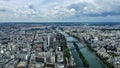 View on Grenelle, Javel, Saint Lambert and Auteuil in Paris.