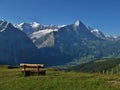 View Of The Eiger And Grindelwald