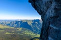 View from Eiger north wall at Grindelwald in the Bernese Alps in Switzerland - travel destination in Europe Royalty Free Stock Photo