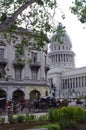 View of El Capitolio in Havana, Cuba