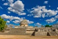 View of the El Caracol, Observatory, in the archaeological zone of Chichen Itza