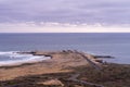 View from El Morro, La chocolatera, Salinas, Ecuador Royalty Free Stock Photo