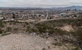 A view of El Paso Texas from the Franklin Mountains
