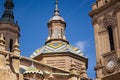 El Pilar cathedral in Zaragoza, Spain Royalty Free Stock Photo