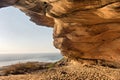 View from the Elands Rock Art cave Royalty Free Stock Photo