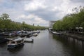 View On The Elandsgracht Canal At Amsterdam The Netherlands 5-8-2021