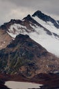 View from Elbrus, the Caucasus Royalty Free Stock Photo
