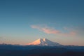 View of Elbrus mount from Gil-Su valley in North Caucasus, Russia Royalty Free Stock Photo
