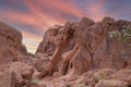 View of Elephant Rock in Valley of Fire National Park in Nevada
