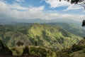 View from Ella rock over little adam`s peak in Sri Lanka Royalty Free Stock Photo