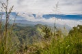 View from Ella rock over little adam`s peak in Sri Lanka Royalty Free Stock Photo