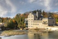 View of Elora, Ontario, Canada on a beautiful autumn day Royalty Free Stock Photo