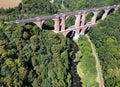 View of the Elstertal Bridge in the Vogtland