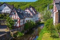 The romantic village of Monreal / Germany in the Eifel Royalty Free Stock Photo
