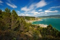View on Embalse de Yesa Royalty Free Stock Photo