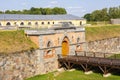 View of The Emperor Gate Nicholas Gate and wooden bridge