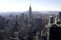 View of empire state building Royalty Free Stock Photo