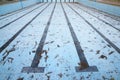 Empty swimming pool Royalty Free Stock Photo