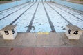 Empty swimming pool Royalty Free Stock Photo