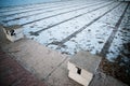 Empty swimming pool Royalty Free Stock Photo