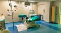 View of an empty hospital bed in the maternity ward at a hospital Royalty Free Stock Photo