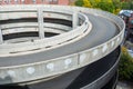 Spiral Multi Level Parking Garage Ramp Royalty Free Stock Photo