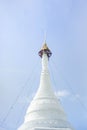 View of the end of Phra That Doi Pha Moo Mae Hong Son, Thailand.