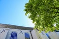 View on English Reformed Church on a sunny summer day inside Begijnhof