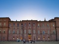 View of the Entrance of the Royal Castle of Turin from the gardens