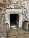 A view of the entrance to the Church of the Nativity Royalty Free Stock Photo