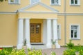 View of the entrance to the Treasury fraternal body cells Holy Trinity St. Sergius Lavra