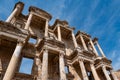 View of the Ephesus library Royalty Free Stock Photo