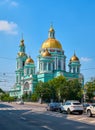 View of the Epiphany Cathedral in Elokhovo, one the most famous Orthodox church built in 1835-1845: Moscow, Russia - 09 August,