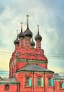 View of the Epiphany Church in Yaroslavl, Russia.