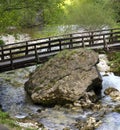 view of equi terme in italy Royalty Free Stock Photo