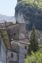 view of equi terme in italy Royalty Free Stock Photo