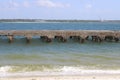 View Of Escambia Bay In Pensacola Florida