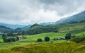 View on a Eskdale valley Royalty Free Stock Photo