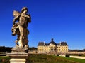 The view of estate Vaux-le-Vicomte.