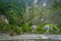 Eternal Spring Shrine in Taroko national park in Taiwan.