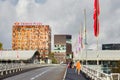 view of Euralille with the Lille-Europe station, Lille, France