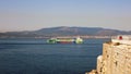 View from europa point-Gibraltar Royalty Free Stock Photo