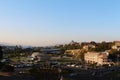 The view Of Europe Square With Aerial Tramway Station And Presidential Palace In The Background In Tbilisi